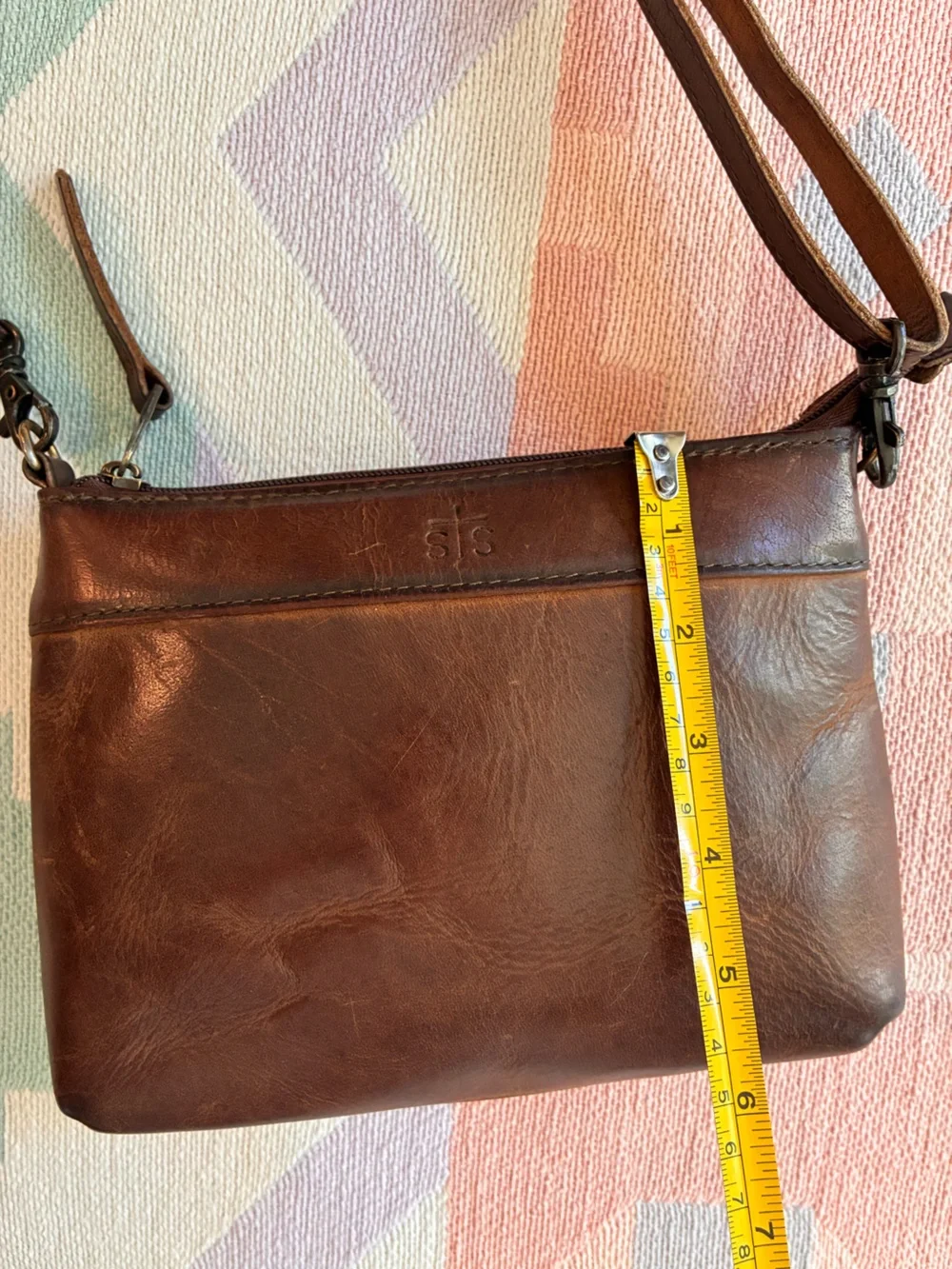 STS Ranchwear Baroness Grace Crossbody Leather Purse